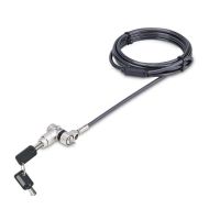 cable seguridad universal startechcom con cerradura 2m acero 2 llaves negroplata