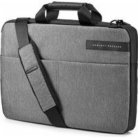 hp signature slim 156 laptop case - grey grey
