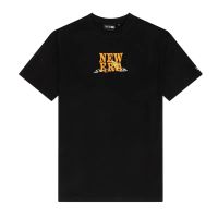 camiseta new era drink graphic oversized negra