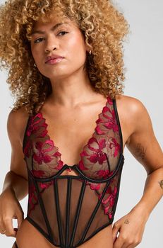 Hunkemöller Bustier Dahlia Negro