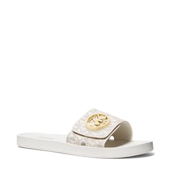 Michael Kors Flip Flop Blancas 40R4MKFA1B-150