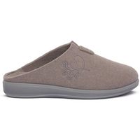 grunland pantuflas ci1534perla para mujer