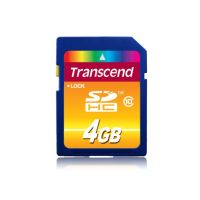 tarjeta sdhc transcend ts4gsdhc10 4 gb clase 10 30 mbs negra