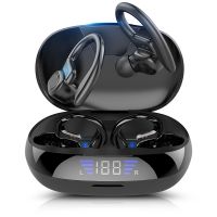 auriculares deportivos inalambricos bt con gancho para la oreja auriculares deportivos para correr auriculares intrauditivos vv2