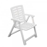 sillon plegable resina rexi blanco