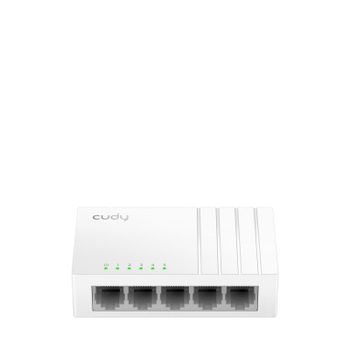 Switch Cudy GS105U 5 Puertos Gigabit Ethernet USB Montaje en Pared