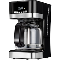 mkw-05 cafetera de goteo programable 15 tazas 18 l valvula antigoteo mantiene cafe caliente led