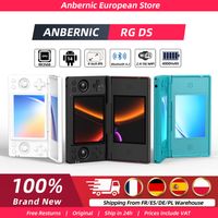 consola de juegos portatil plegable anbernic rg ds rk3568 sistema android 14 joystick para dos jugadores pantalla dual superior e inferior de 4 pulgadas pantalla tactil completa oca 4000mah 3 