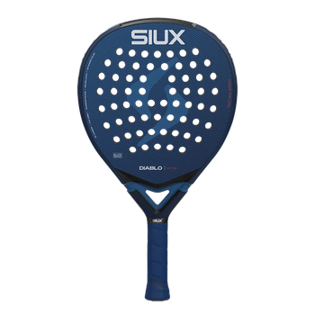 Siux - Pala De Pádel Diablo Elite 2026 Azul Polivalente Forma Redonda - Versatilidad Y Control