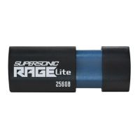 unidad flash patriot supersonic rage lite 256 gb usb-a 32 gen 1 deslizante