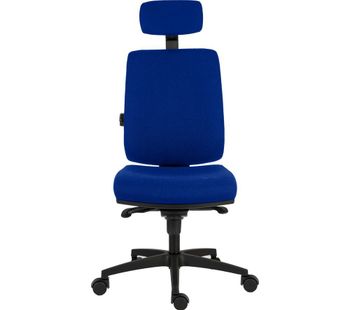 TEKNIK Ergo Plus Ultra HR Fabric Operator Chair - Blue, Blue