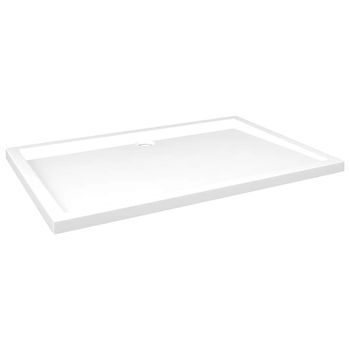 Plato De Ducha Rectangular Abs 80x120 Cm Vidaxl