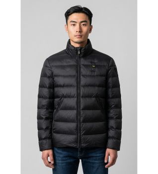 Blauer para hombre. 25WBLUC03088 Chaqueta Austin negro (S), Casual, Poliamida, Manga larga