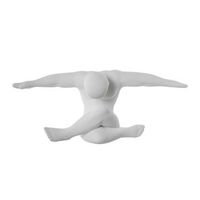 figura atleta blanco