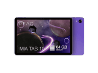 tablet - peaq mia tab 10 101 hd 4gb ram 64gb allwinner a523 android 15 ips incell morado