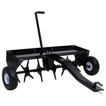 Aireador De Césped Para Cortacésped Ride-on 102 Cm Vidaxl