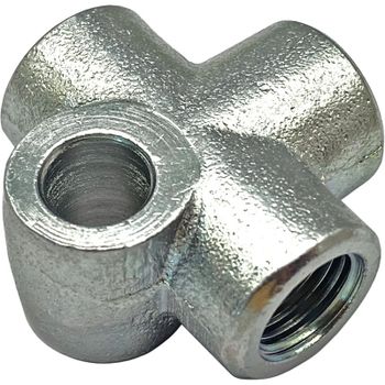 Conector de perno banjo 3 vías M10x1 latón