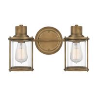 aplique de pared para banos riggs 2 luces