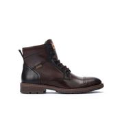 pikolinos para hombre m2m-8156c1 botines de piel york marron 47 plano cremallera casual