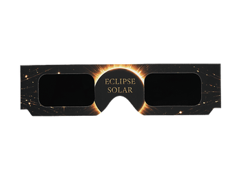 Gafas eclipse solar - NK DO360054, Homologadas, ISO 12312-2:2015, 1 Unidad, Negro