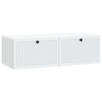 Mueble Para Tv De Pared 98 X 41 X 30 Cm Madera De Ingeniería Vidaxl