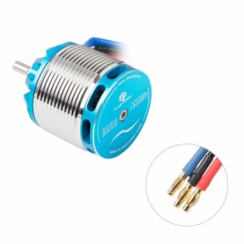 FLASH HOBBY H500 3524 1600KV 80A 1700W Motor de rotor principal sin escobillas para helicóptero con conector de bala de