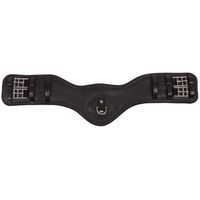 cincha de doma clasica anatomica cuero negro 80 cm 180052-0232 horka