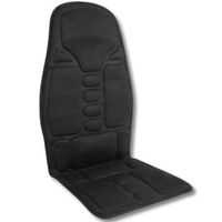 asiento masaje calefactable espalda lumbar - bodylife backrelax pro gris