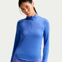 nike swift camiseta de running mujeres - azul plateado