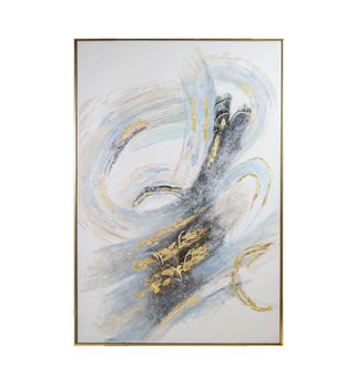 Cuadro al óleo de madera multicolor, 100x150 cm