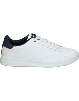 Zapatillas Blancas Ducati Du42m104 Con Detalles En Azul Marino 44