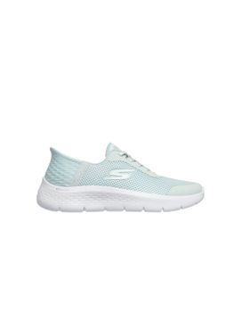 Zapatillas Skechers Slip-Ins Go Walk Flex - Grand Entry Mujer Light Mint Textile/T