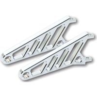 soporte de faro highsider street largo cromado par