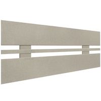 dhome cabecero acabado lino 100cm horizontal estilo ancho madera reciclada dm herrajes incluidos 100cm horizontal ancho acabado lino