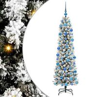 arbol de navidad artificial blanco 180 cm pvc metal y plastico vidaxl