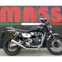 sistema de escape triumph scrambler 1200 xc e5 mass cafe racer 2-1