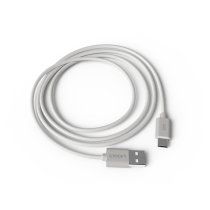 Cable groovy usb-a a tipo c longitud 1,5 m color blanco