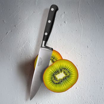 Cuchillo de cocina 15 cm  negro