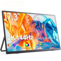 monitor portatil uperfect ugame j19 de 173 pulgadas 2560x1440 qhd 2k 144hz hdrdiseno ultra delgadopantalla de juegos