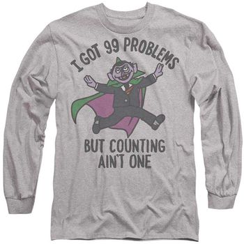 Sesame Street Camiseta manga larga Problems para mujer