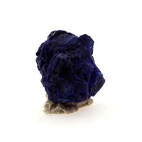 chessylite - pierre natural de francia chessy -les -mines - azurite multicolor crystal raro y precioso  1988 ct - certificado de autenticidad