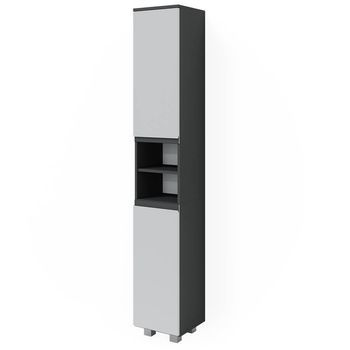 Armario De Baño J-shape 30 X 190 Cm Vicco