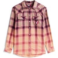 tommy jeans camisa tjw rlx flannel shir para mujer