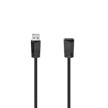Cable USB 2.0 Hama 00200620 USB-A 3 metros Negro