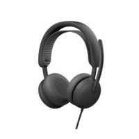 logitech zone wired 2 auriculares con cancelacian de ruido y tecnologaa habrida adaptativa anc usb-c con adaptador usb-a grafito