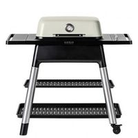 everdure force by heston blumenthal barbacoa de gas con 2 quemadores cuerpo de aluminio fundido piedra