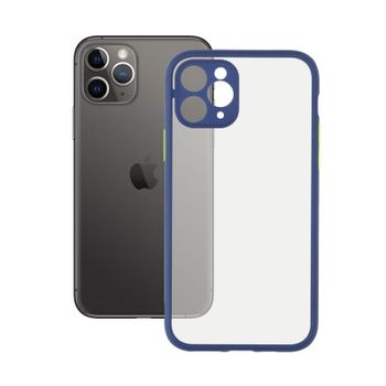 Ksix Funda Duo Soft Azul para iPhone 11 Pro
