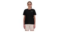 maillot de manga corta para mujer new balance sport essentials negro