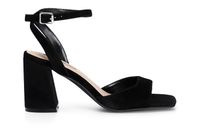 sandalias de ante black