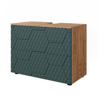 Mueble Lavabo  Irma 41 X 58.6 Cm Con 2 Cajones Vicco